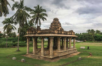 Ruines de l'empire Viayanagar en Inde