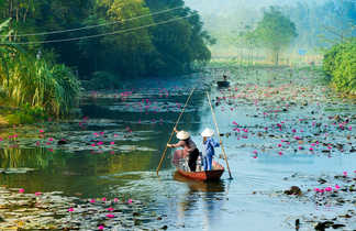 Ruisseau Yen à Hanoï au Vietnam