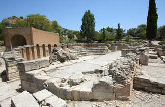 Site archéologique de Gortyne en Crète