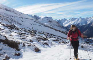 Voyage ski de randonnée en Vanoise l'hiver