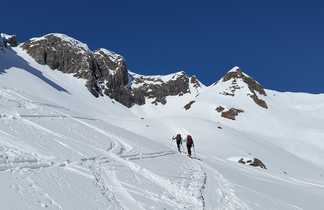 ski de randonnée dans les alpes du sud