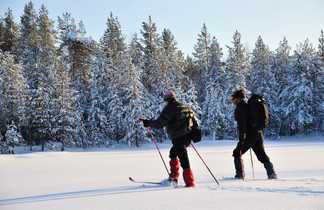 Ski de randonnée nordique en Finlande