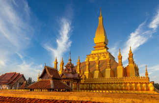 Temple de Pha That Luang, Vientiane, Laos