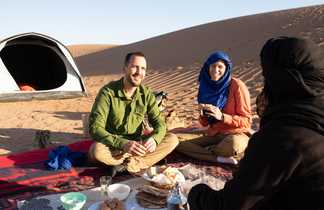 Trek dans le désert marocain