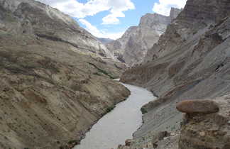Vallée du Zanskar en Inde Himalayenne