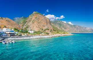 Village côtier en Crète