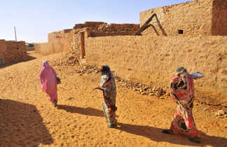 Village de Chinguetti en Mauritanie