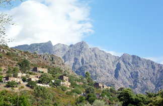 village de montagne Vizzavona en Corse