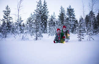 Village du père Noël en Laponie