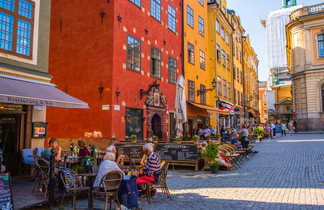 Ville ancienne Gamla Stan de Stockholm