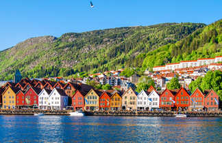Ville de Bergen en Norvège du Sud