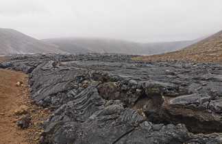 Volcan Fagradalsfjall en Islande