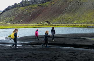 Photo d'un voyage famille en Islande