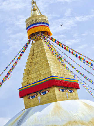 Boudhanath Stupa, Katmandou, Népal