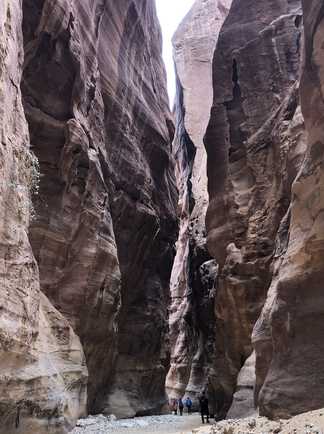 Canyon Ehaimer, wadi Araba, Jordanie