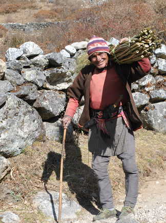 Habitant de la vallée du Langtang