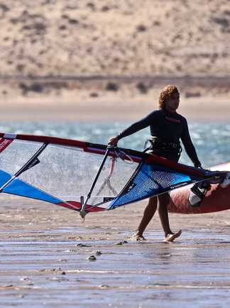 windsurf et kitesurf au Ion club Dakhla Lagoon