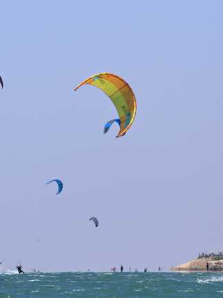 kitesurf session à Dakhla Lagoon avec ION CLUB