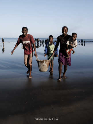Jeunes pêcheurs de Tuléar à Madagascar