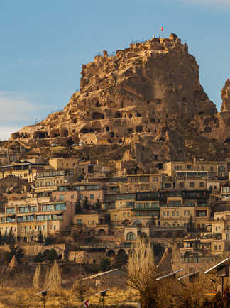 Le village de Goreme, Cappadoce, Anatolie centrale, Turquie