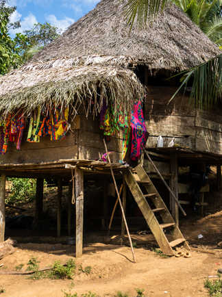 maison traditionnelle embera