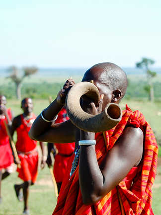 Masaï au Kenya