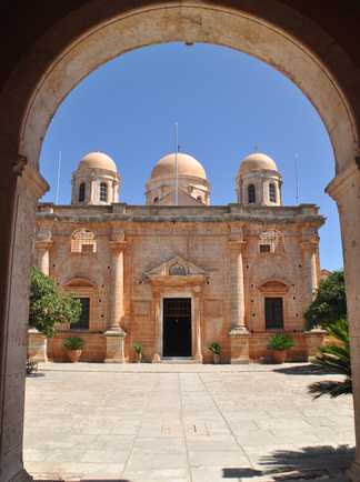 Monastère en Crète
