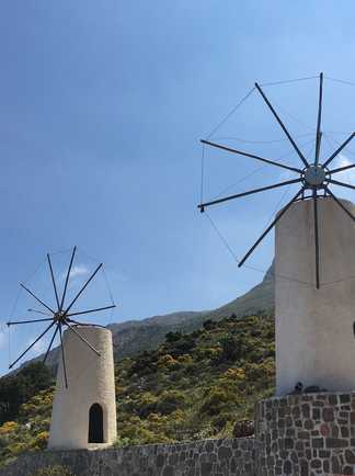 Moulins à Lassithi Crète