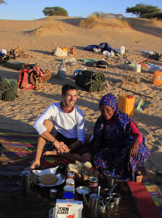 Préparation du repas, Mauritanie
