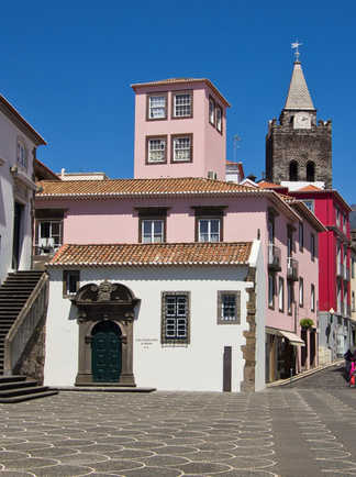 Rue de Funchal à Madère