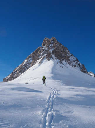 Randonnéeà Ski en Vanoise, Alpes françaises