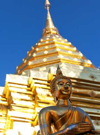 Temple Doi Suthep Chiang Mai Thailande