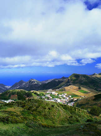 Vue sur Tenerife aux îles Canaries