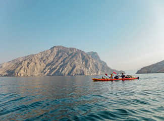 Kayak à Oman