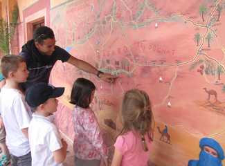 Présentation du Sud Maroc aux enfants