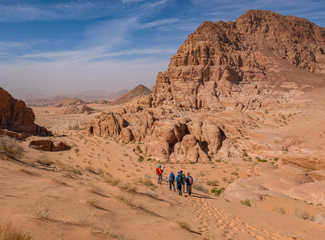 Rando dans le Wadi Rum en Jordanie