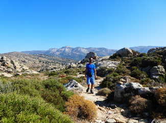 Randonnée à Naxos, sentier Muletier