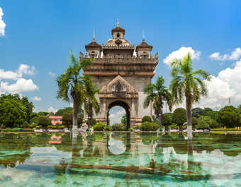 Arc de Triomphe Patuxai, Vientiane