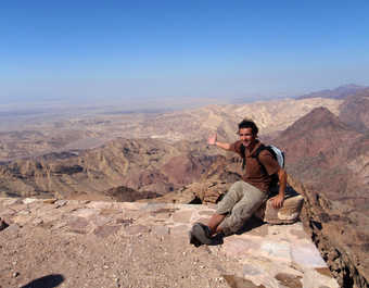 Au sommet du Mont Aaron en Jordanie - © Au sommet du Mont Aaron en Jordanie