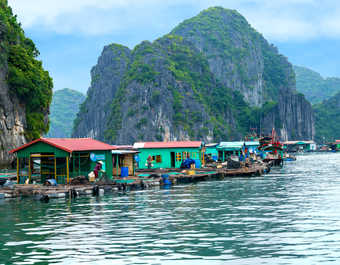 Baie de Lan Ha au Vietnam
