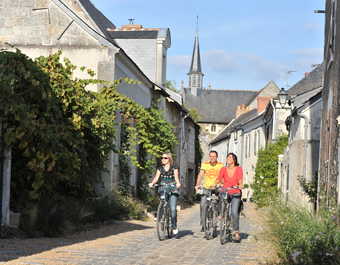 Cyclistes Pays Loire France