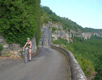 Cyclistes Périgord Sud-Ouest France