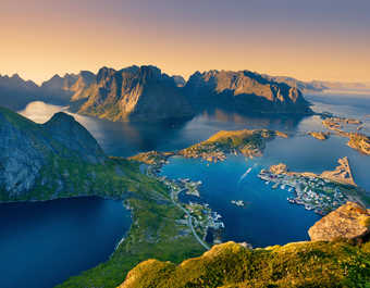 Îles Lofoten en Norvège