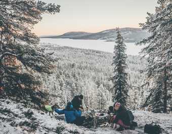 Journée de randonnée en Laponie Suédoise
