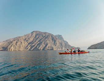 Kayak à Oman