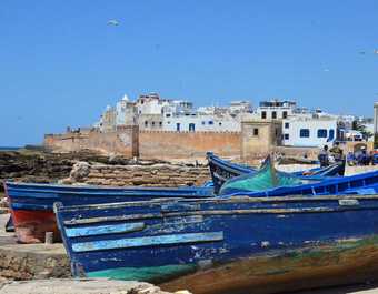 Les remparts d'Essaouira, Maroc