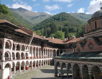 Monastère de Rila dans le massif du Rila en Bulgarie - © Monastère de Rila dans le massif du Rila en Bulgarie