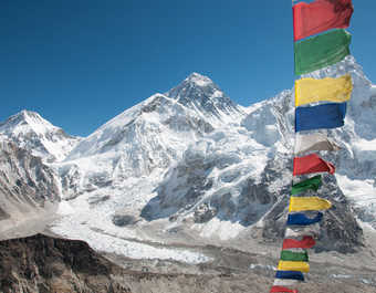 Panorama sur l'Everest, depuis le sommet du Kala Pattar - © Panorama sur l'Everest, depuis le sommet du Kala Pattar