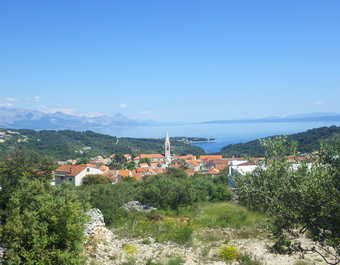 Randonnée a l'intérieur de l'île de Brac, Croatie