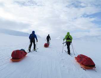 Randonnée à ski en Suède